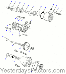 Ford 4400 Hydraulic Pump Repair Kit S65428