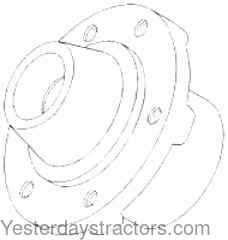 John Deere 2020 Hub T21543