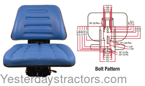 Ford 545D Seat Assembly T222BU