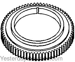 John Deere 1520 Clutch Gear T30755