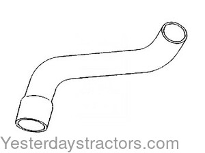 John Deere 4030 Radiator Hose R53550